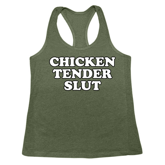 Chicken Tender Slut Womens Tank Top