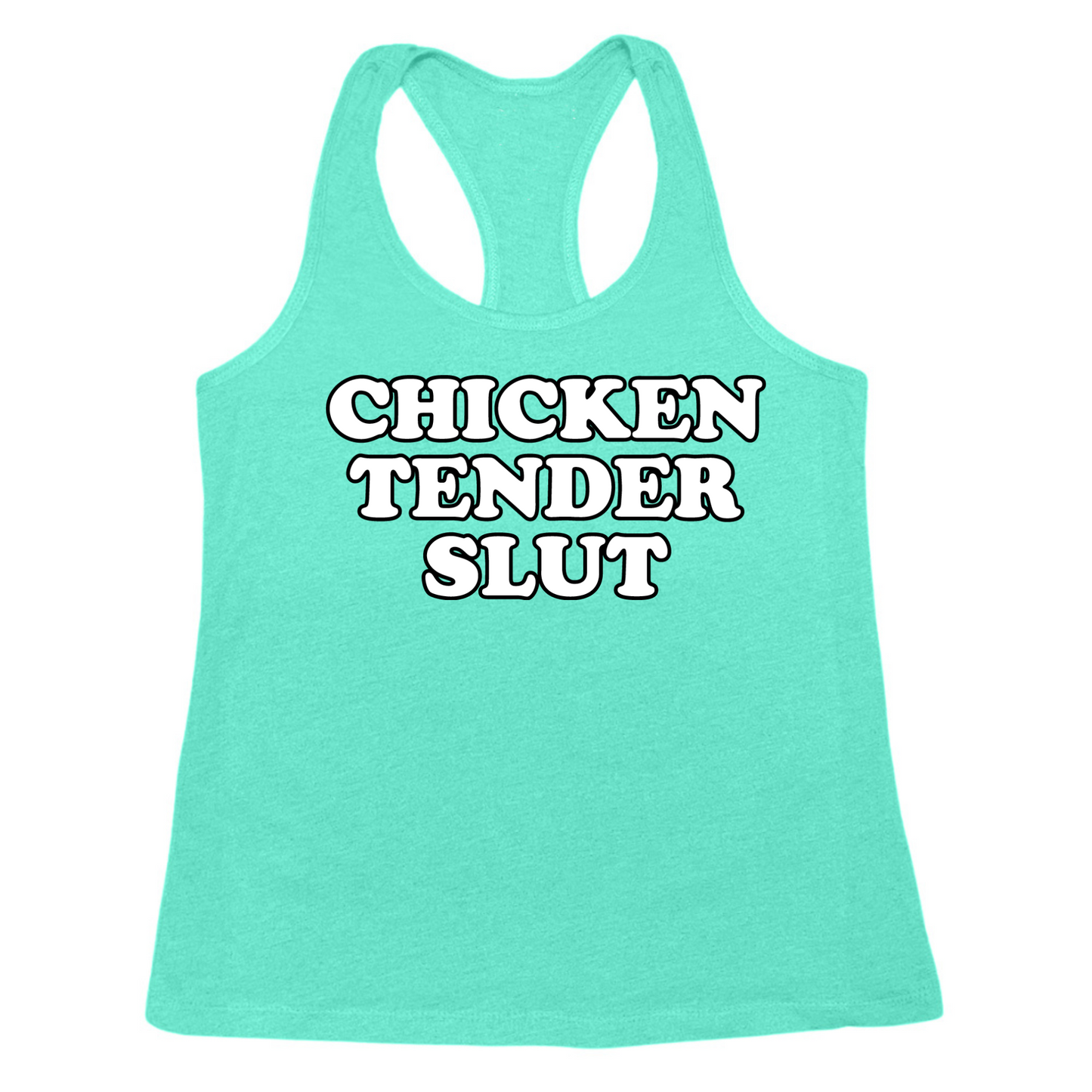Chicken Tender Slut Womens Tank Top