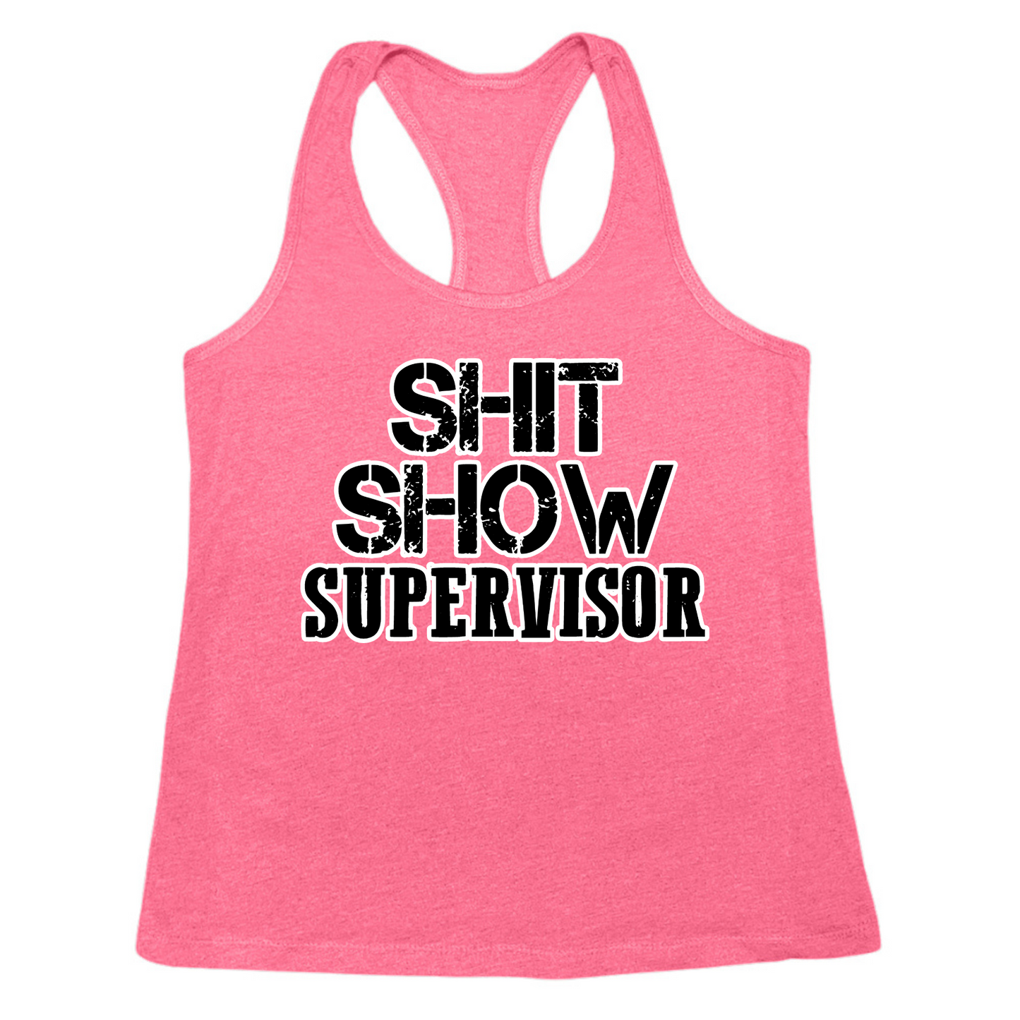 Shit Show Supervisor Womens Tank Top