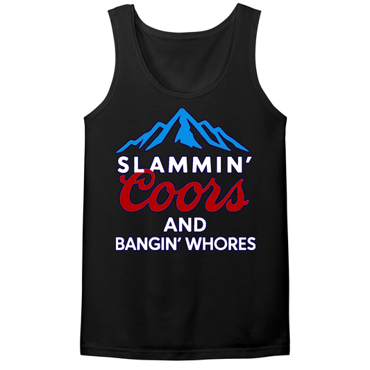 Slammin' Coors Mens Tank Top