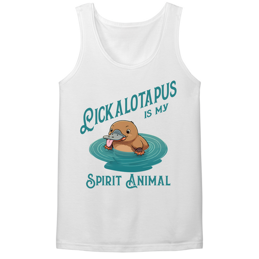 Spirit Animal Lickalotapus Mens Tank Top