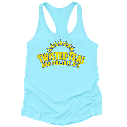 Twisted Teas Double D's Womens Tank Top
