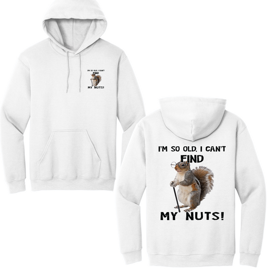 Can't Find My Nuts Hoodie