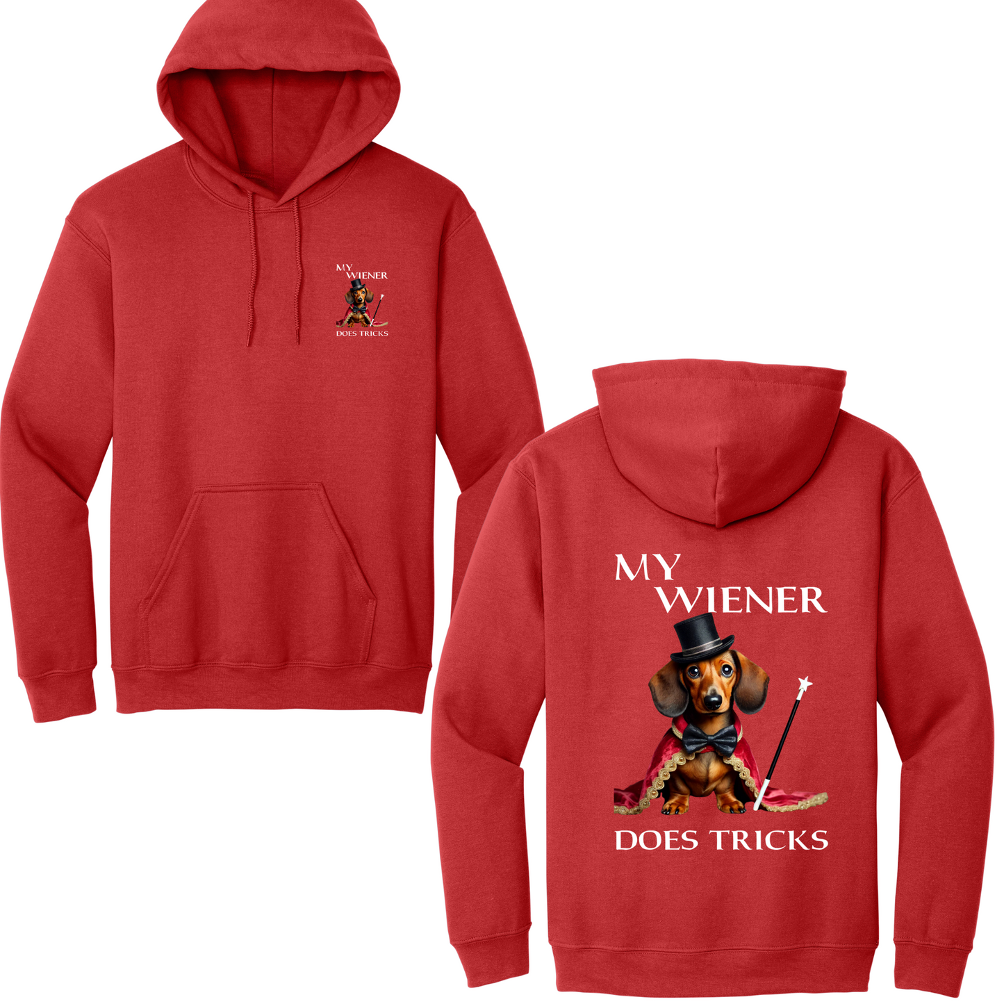 My Wiener Does Tricks Hoodie