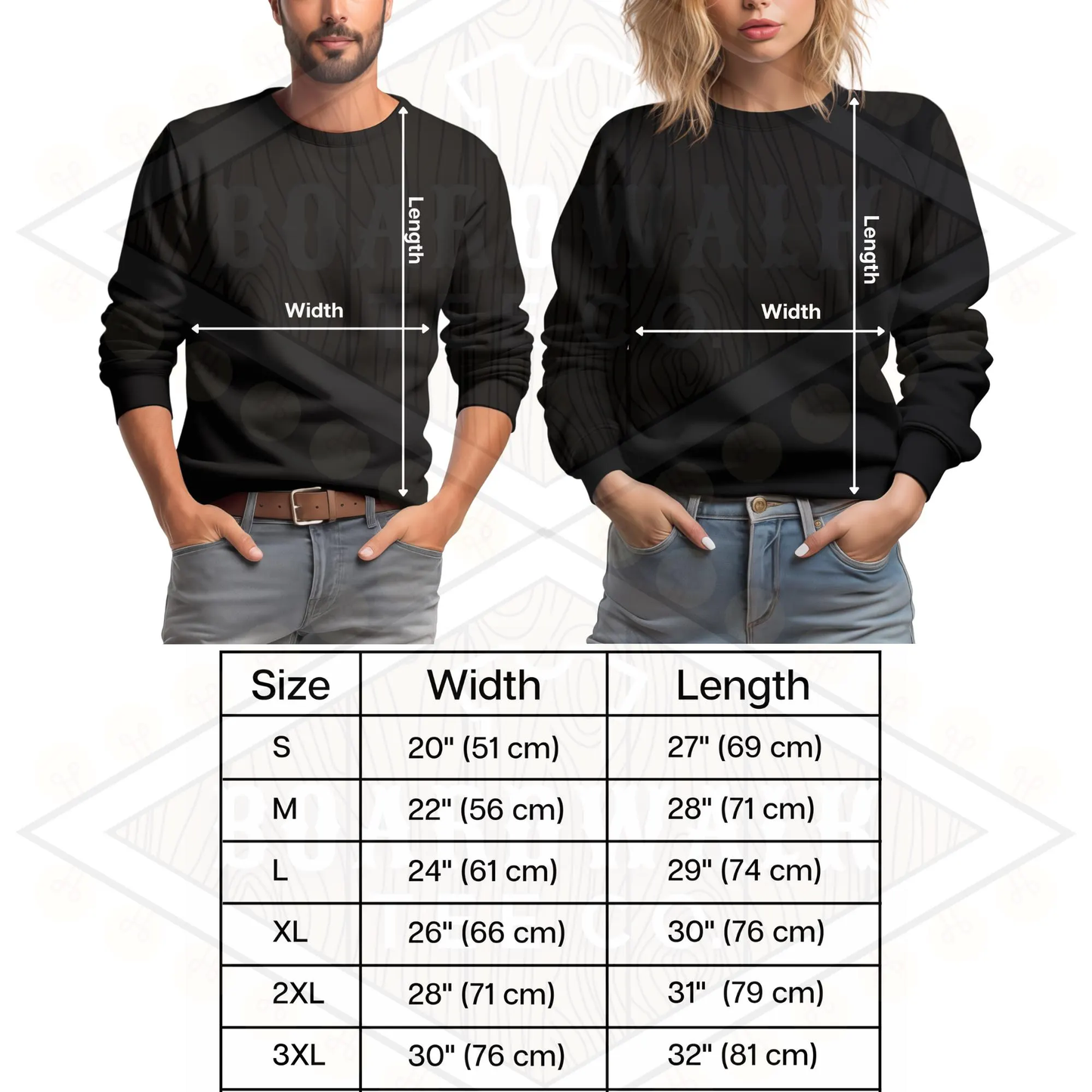 Ugly Christmas Sweater Chill Guy Chill Girl Matching Sweatshirts