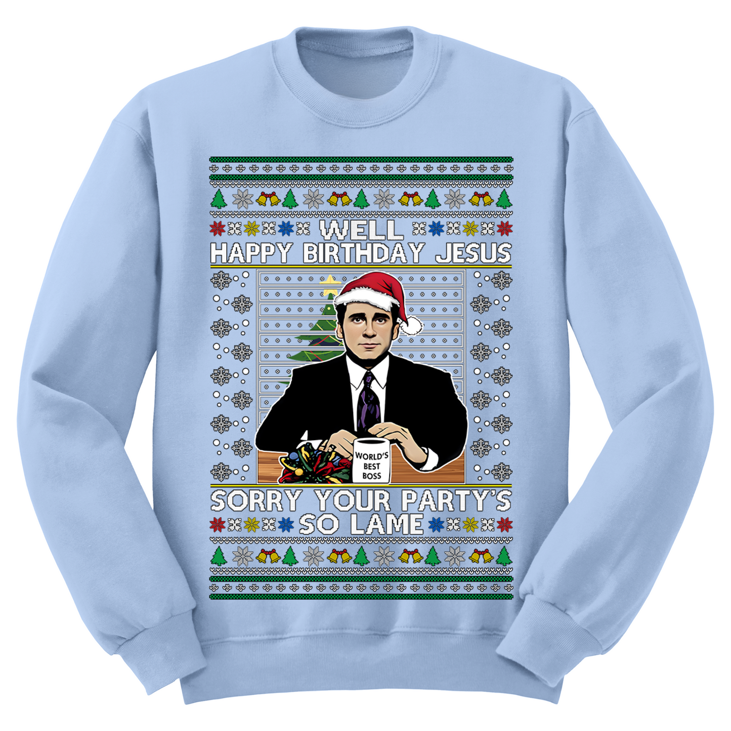 Sorry Your Party's Lame Ugly Christmas Sweater