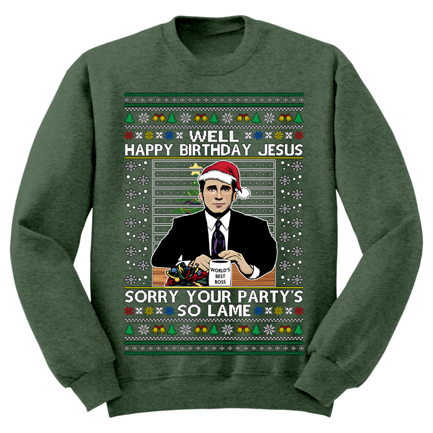 Sorry Your Party's Lame Ugly Christmas Sweater