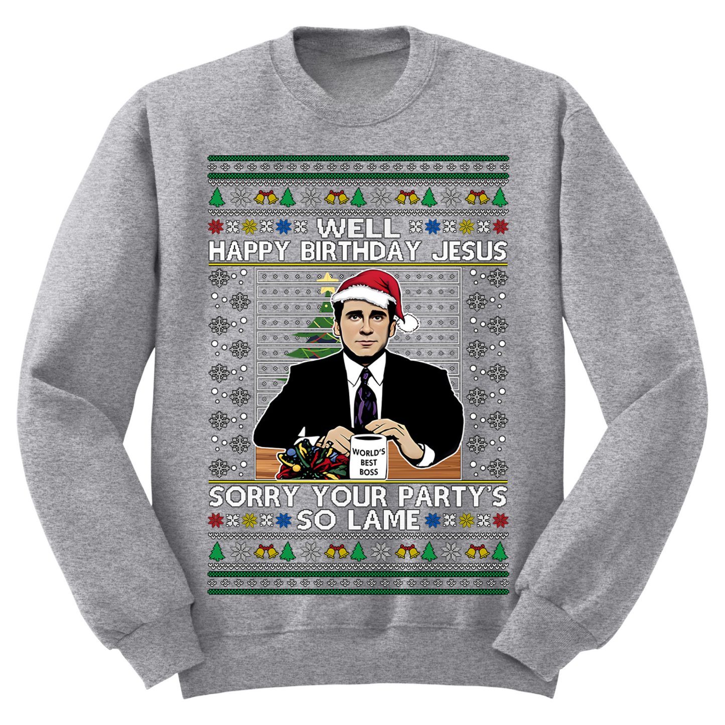 Sorry Your Party's Lame Ugly Christmas Sweater