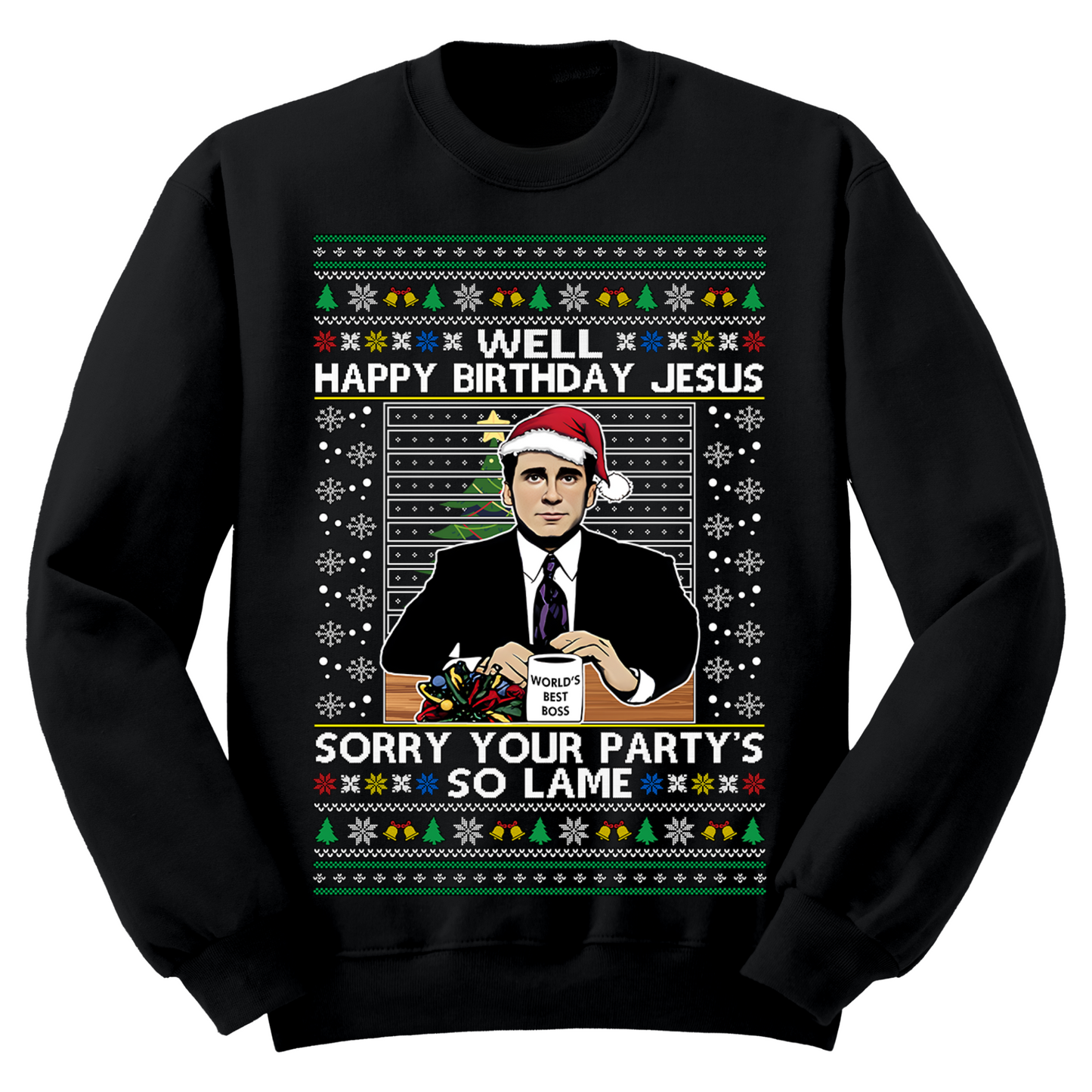 Sorry Your Party's Lame Ugly Christmas Sweater