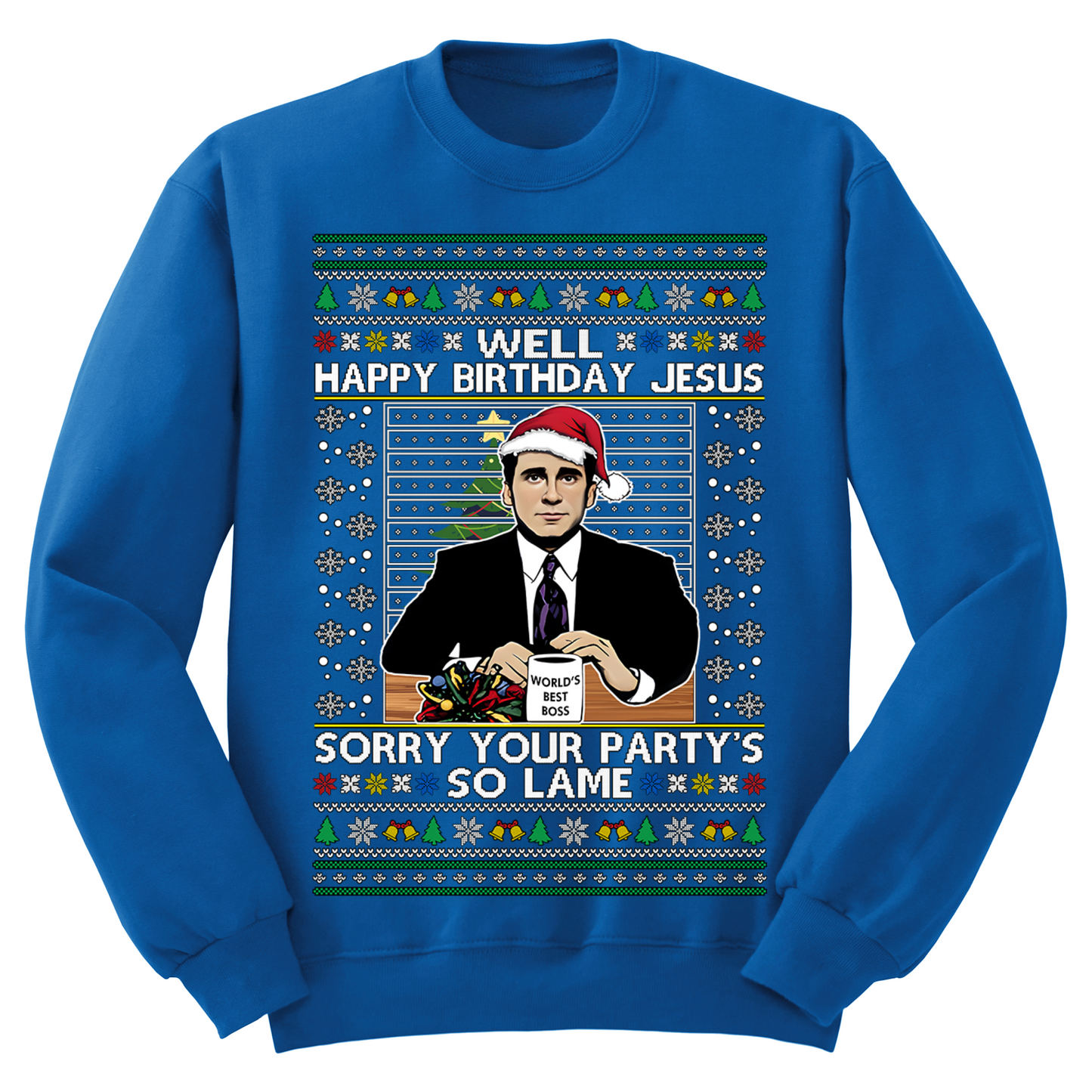 Sorry Your Party's Lame Ugly Christmas Sweater