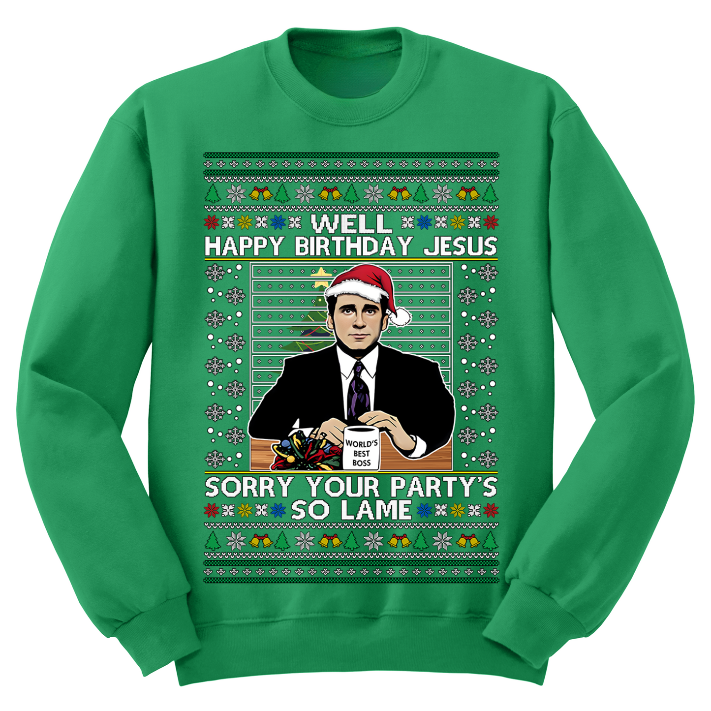 Sorry Your Party's Lame Ugly Christmas Sweater