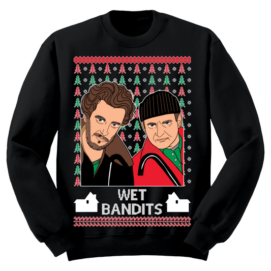 Wet Bandits Ugly Christmas Sweater