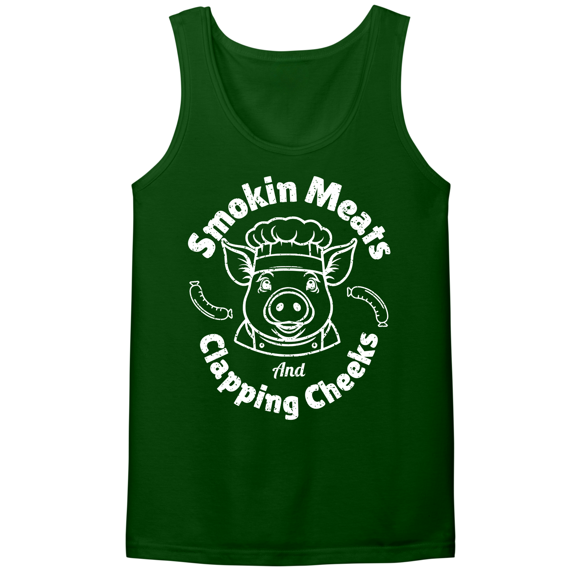 Smokin Meats Clappin Cheeks Mens Tank Top