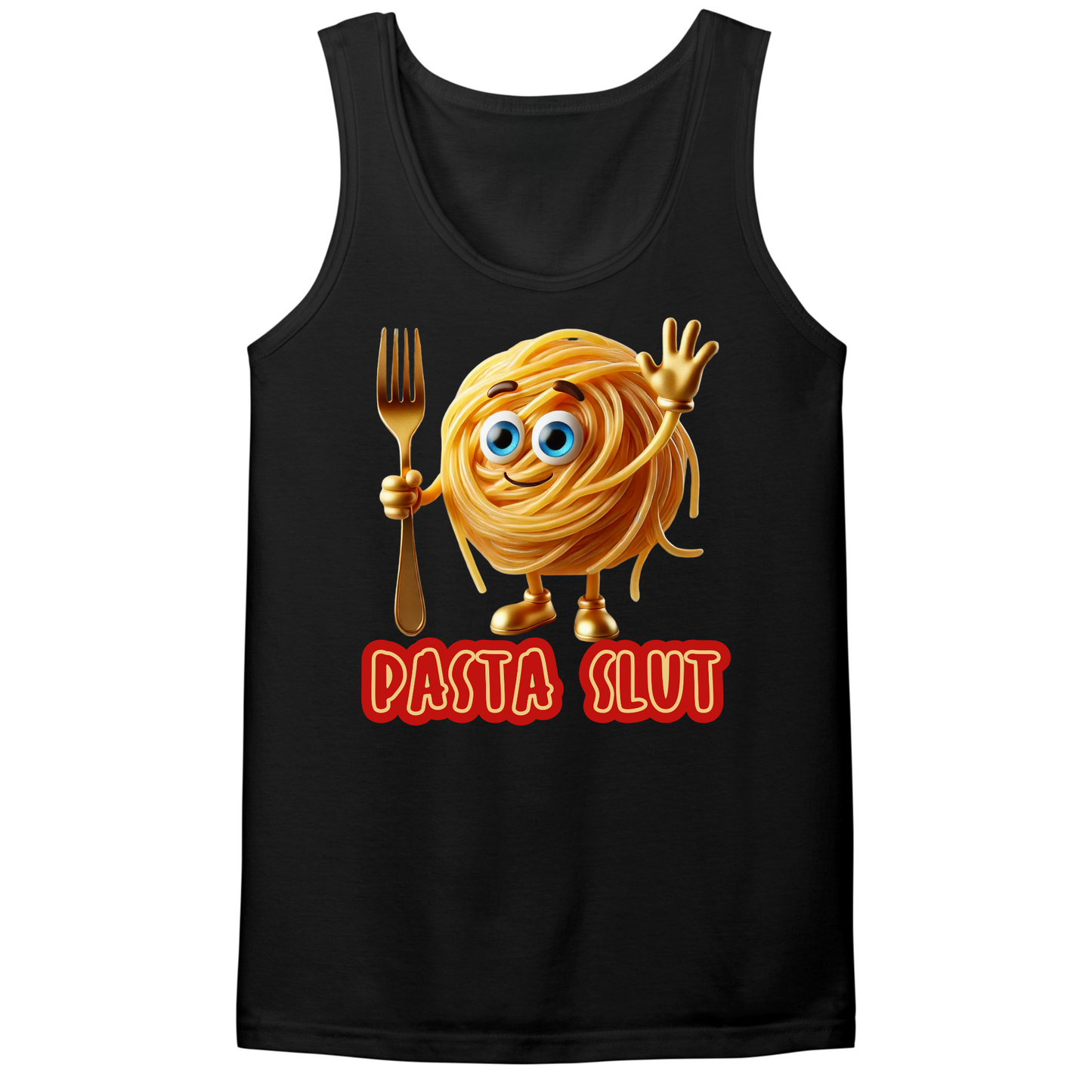 Pasta Slut Mens Tank Top