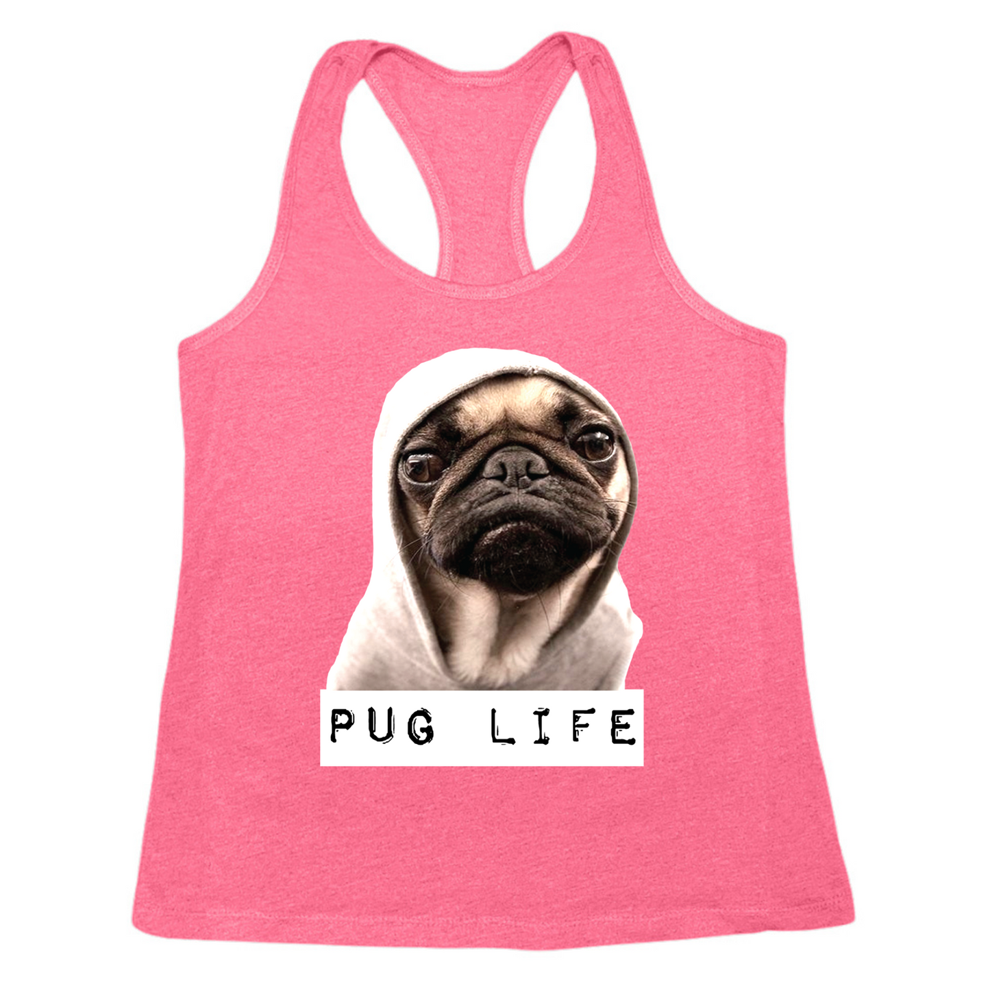 Pug Life Womens Tank Top