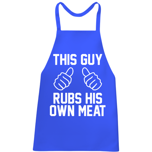 This Guy Rubs His Meat Apron