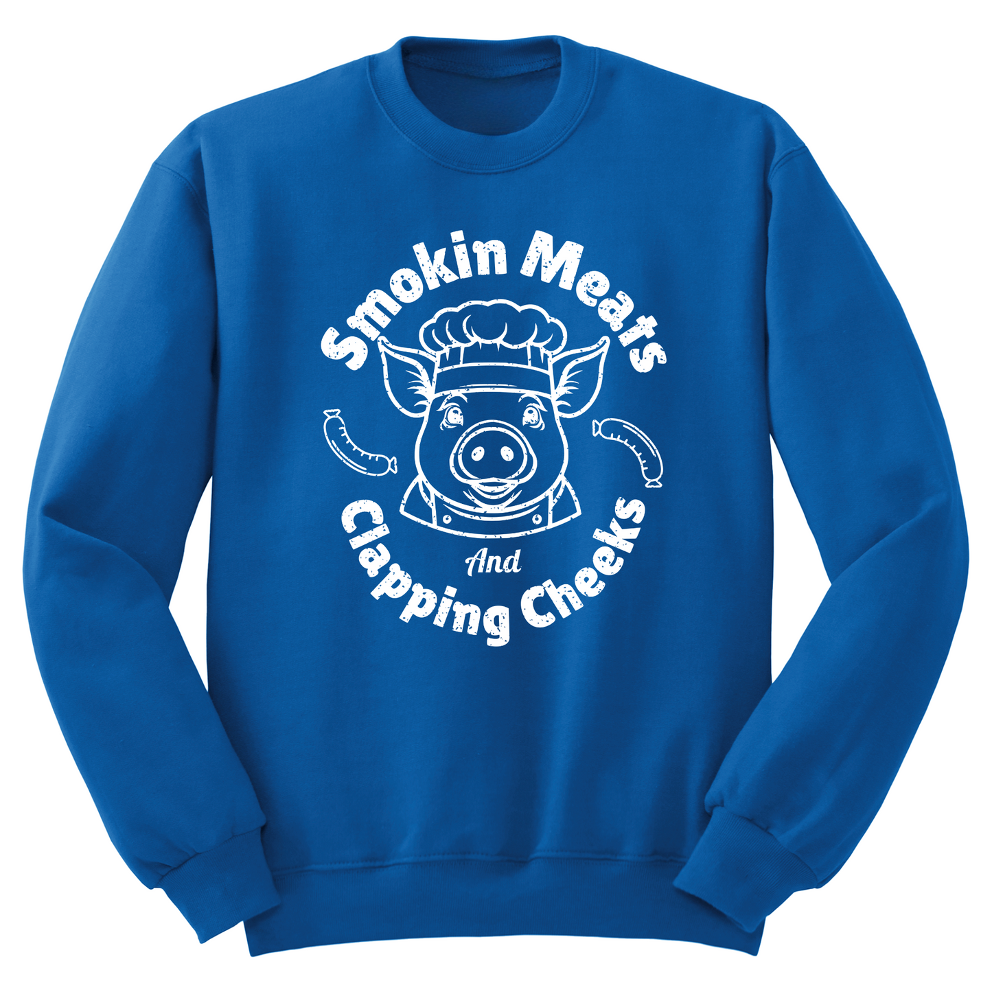 Smokin Meats Clappin Cheeks Crewneck Sweater