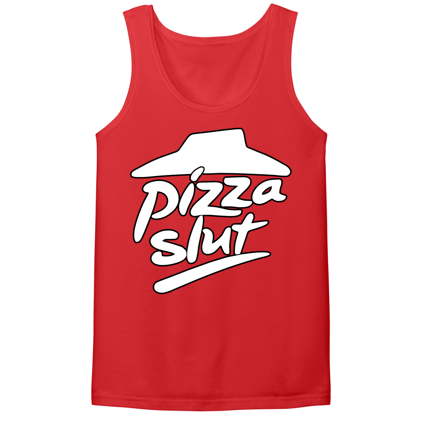 Pizza Slut Mens Tank Top