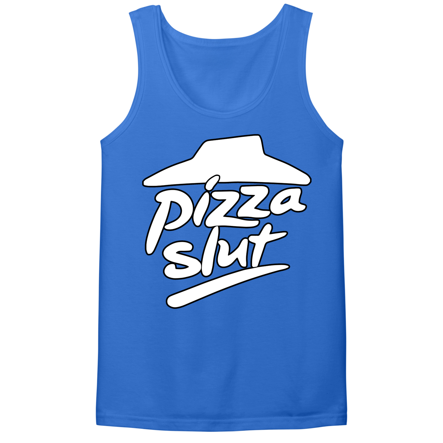 Pizza Slut Mens Tank Top