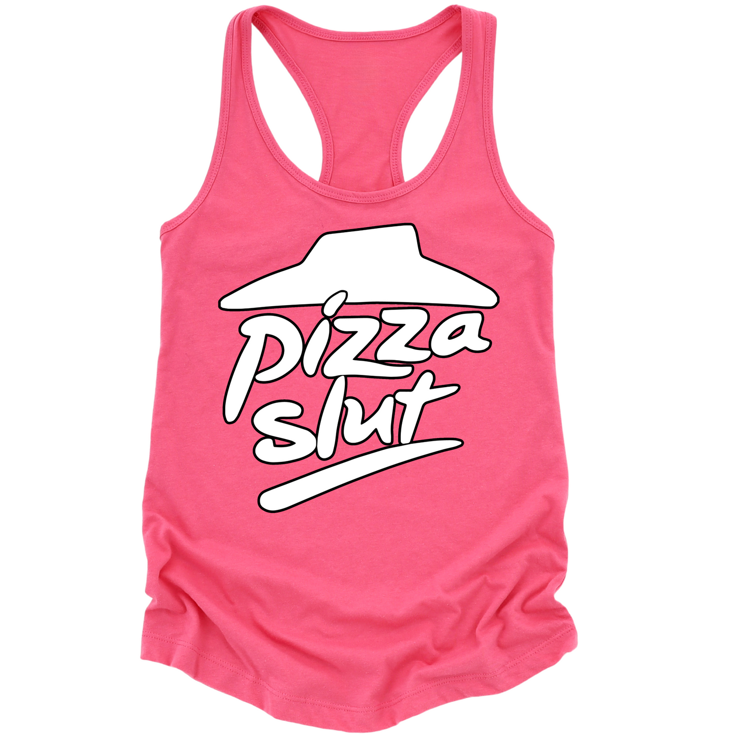 Pizza Slut Womens Tank Top