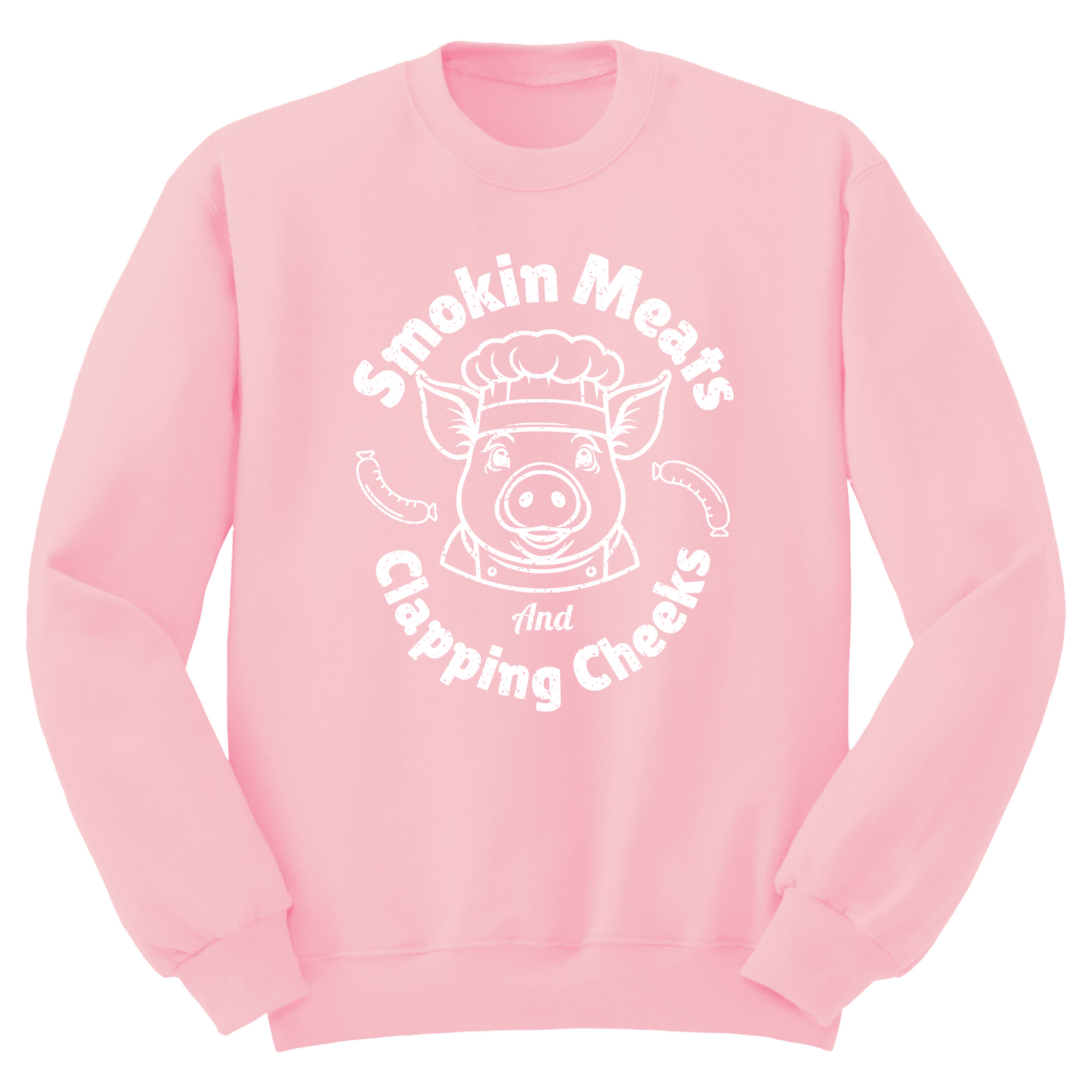 Smokin Meats Clappin Cheeks Crewneck Sweater