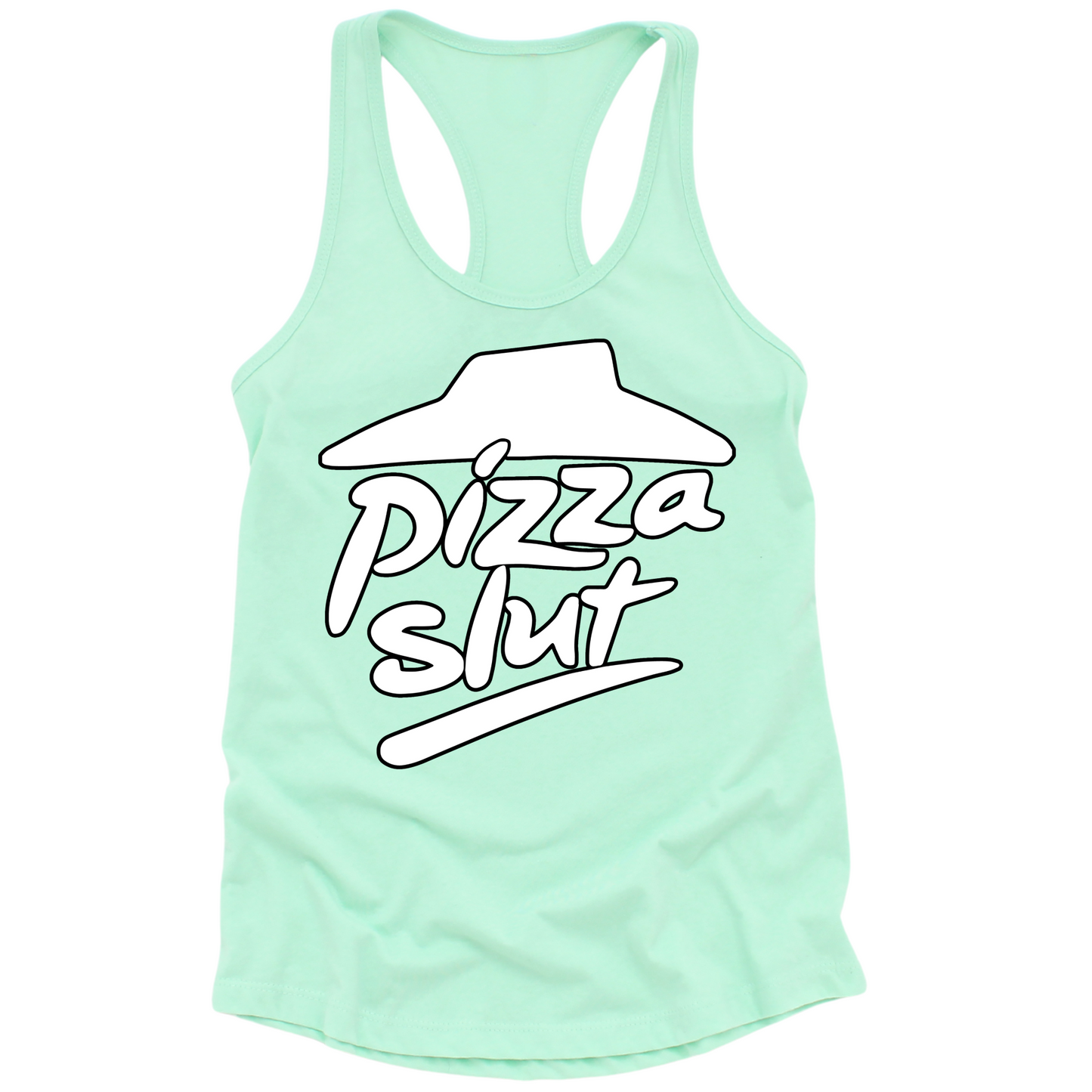 Pizza Slut Womens Tank Top