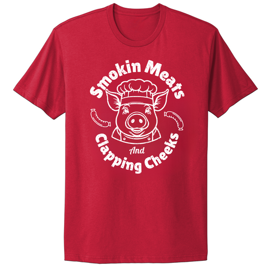 Smokin Meats Clappin Cheeks T-shirt