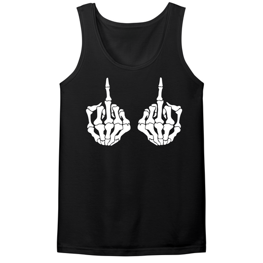 Skull Fingers Mens Tank Top