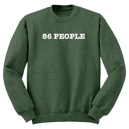 86 People Crewneck Sweater