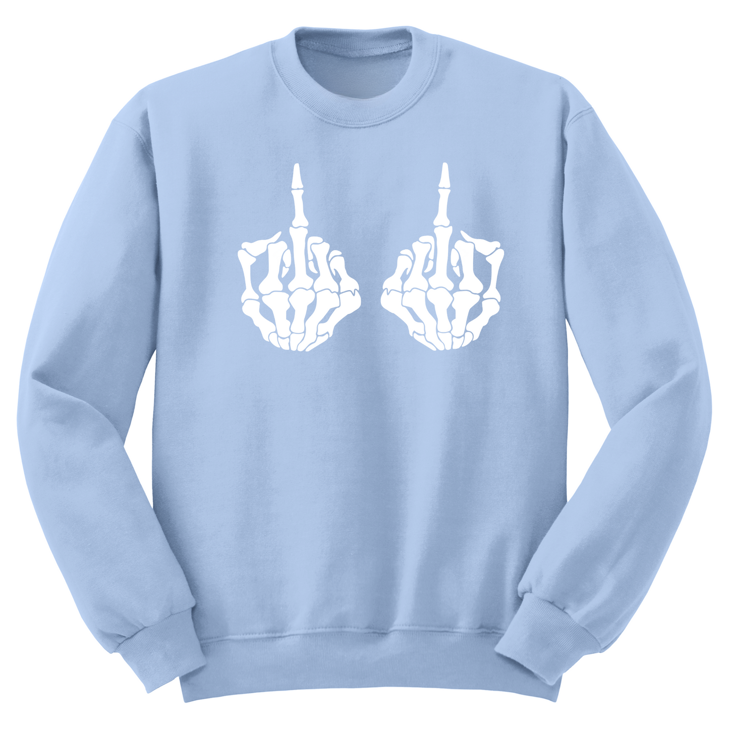 Skull Fingers Crewneck Sweater