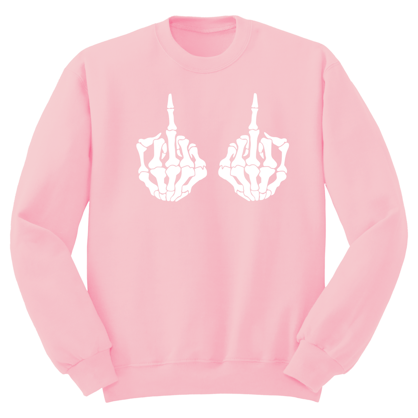Skull Fingers Crewneck Sweater