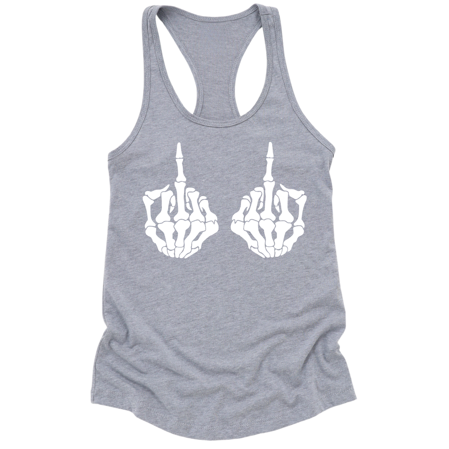 Skull Fingers Womens Tank Top