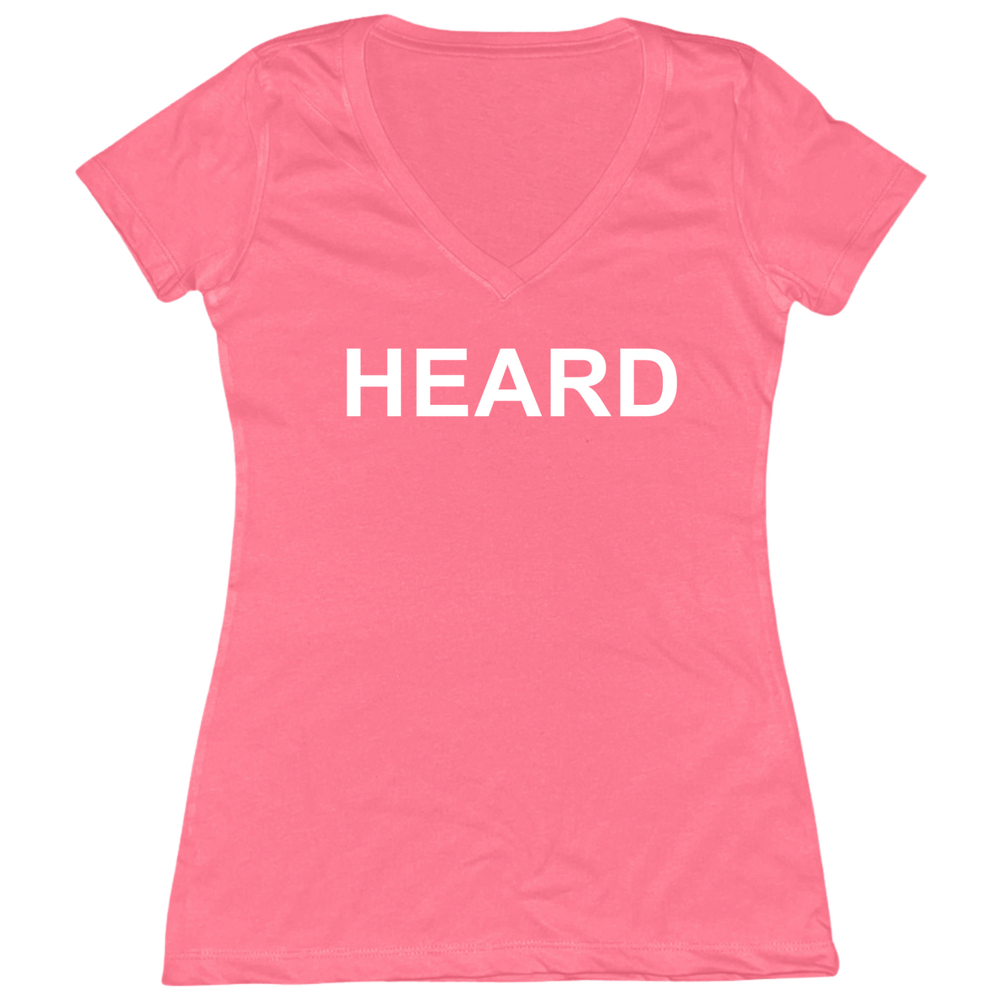 Heard Womens V-Neck Tee