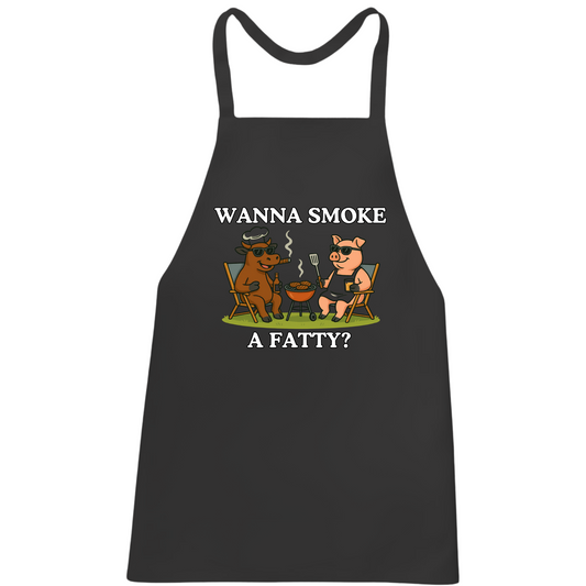 Wanna Smoke A Fatty Apron