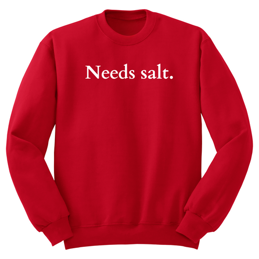 Needs Salt Crewneck Sweater