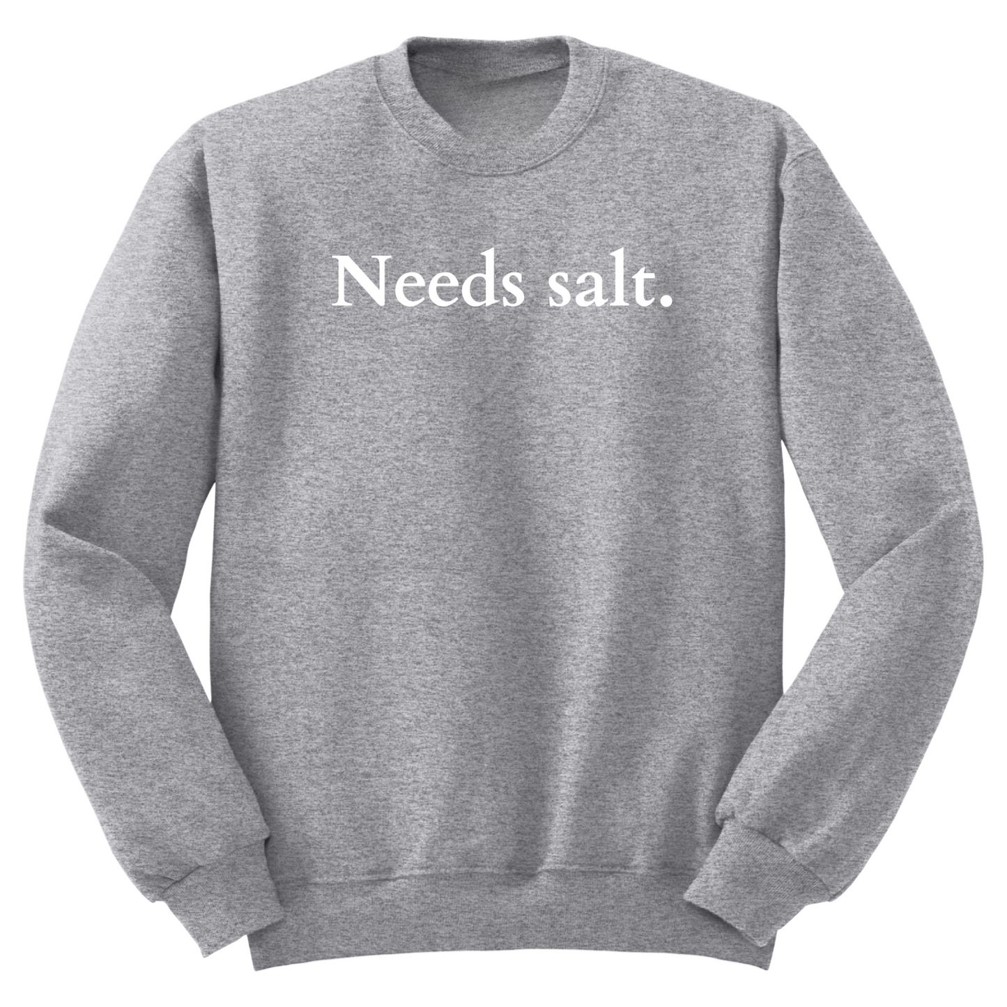 Needs Salt Crewneck Sweater