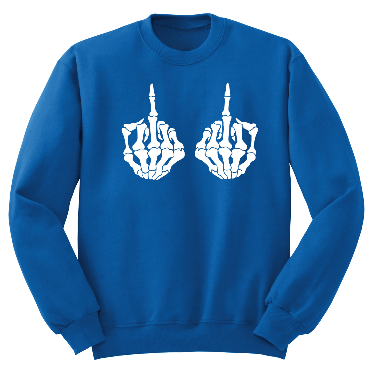 Skull Fingers Crewneck Sweater