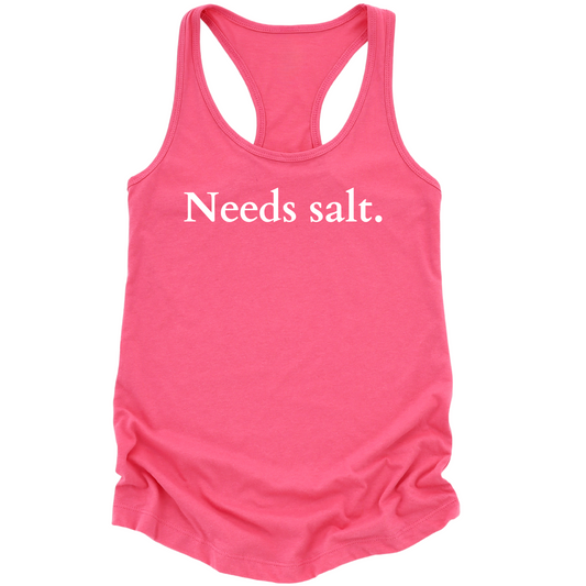 Needs Salt Womens Tank Top