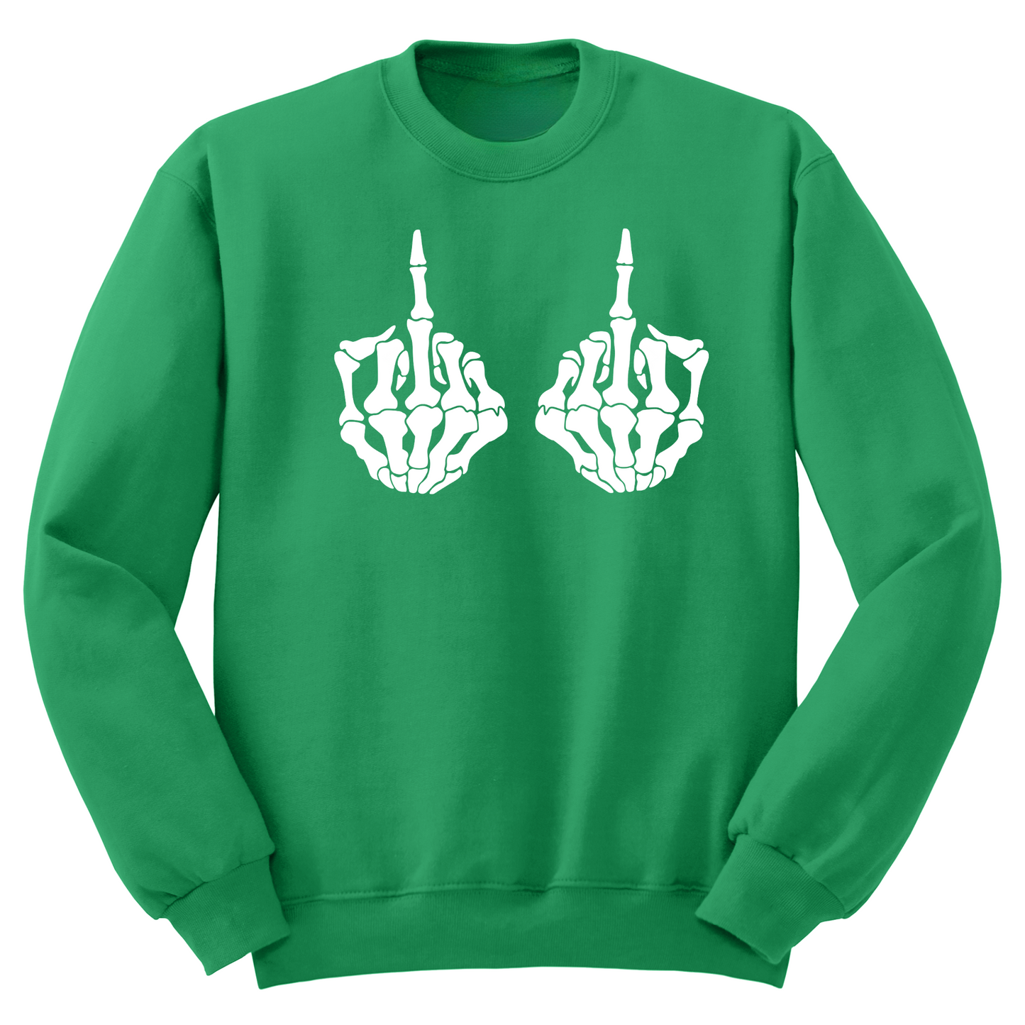 Skull Fingers Crewneck Sweater