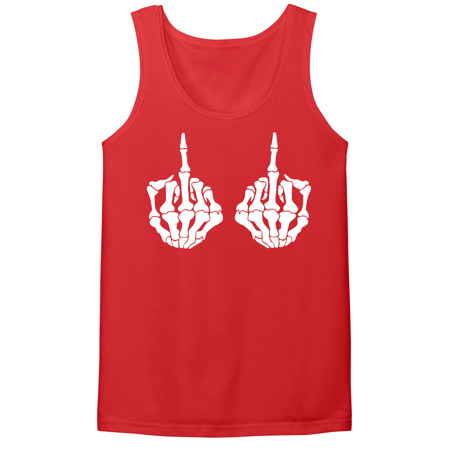 Skull Fingers Mens Tank Top