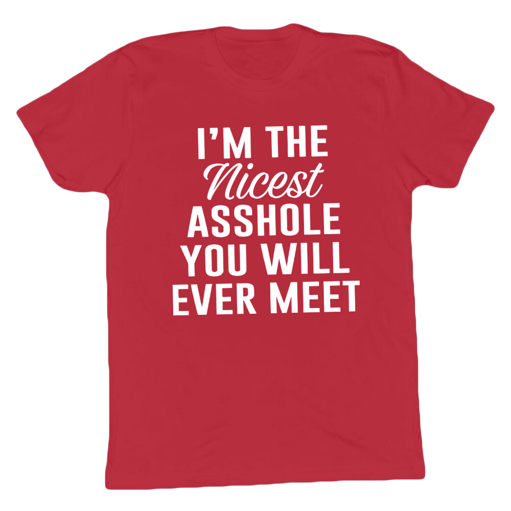 I'm The Nicest Asshole You'll Ever Meet T-shirt