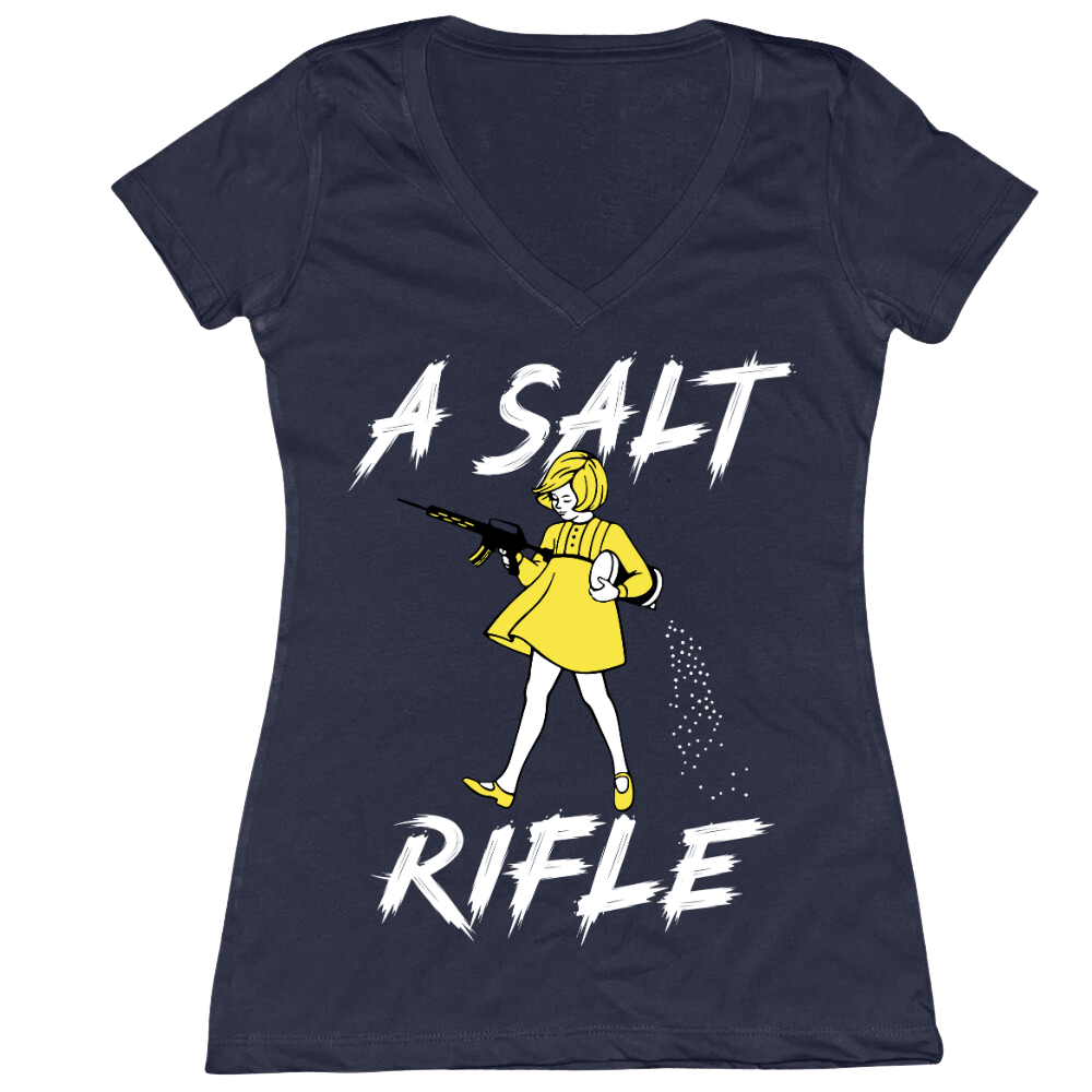 A Salt Rifle Ladies V-Neck Tee