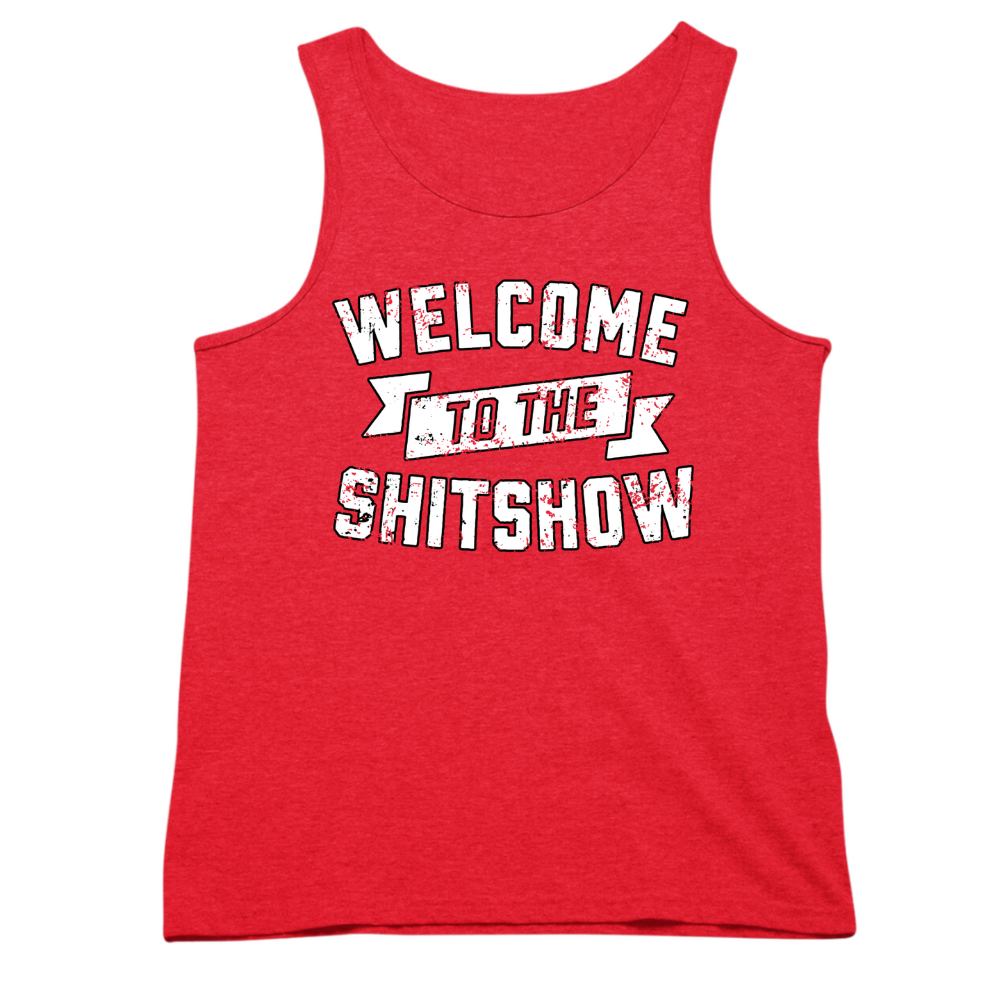 Welcome To The Shit Show Mens Tank Top