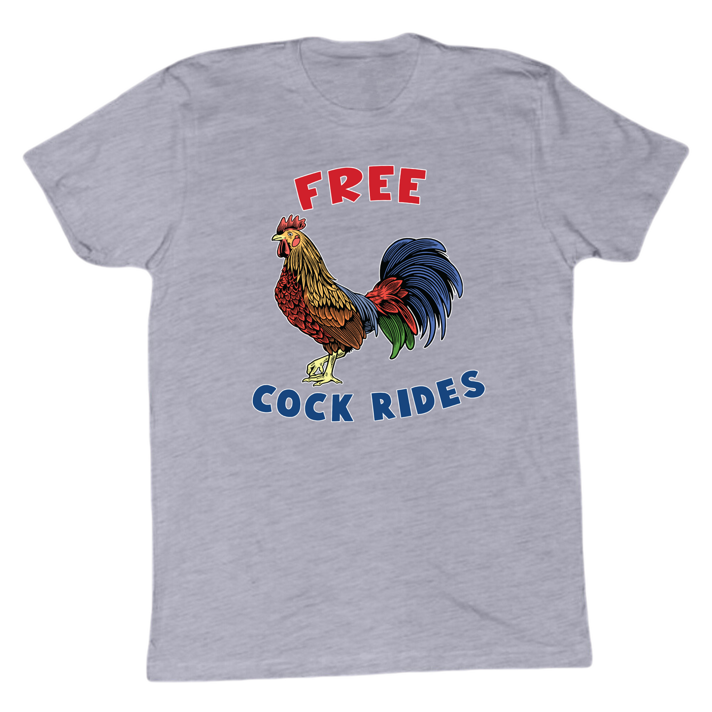 Free Cock Rides Tshirt