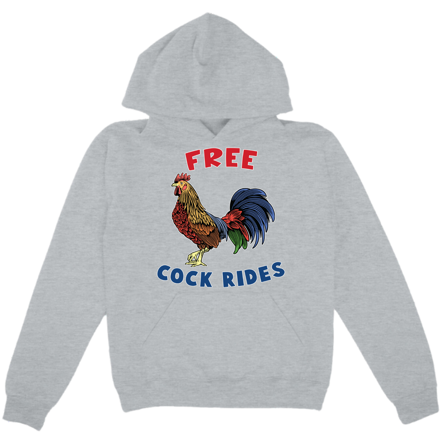 Free Cock Rides Hoodie