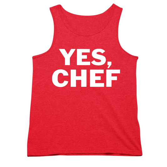 Yes Chef Mens Tank Top