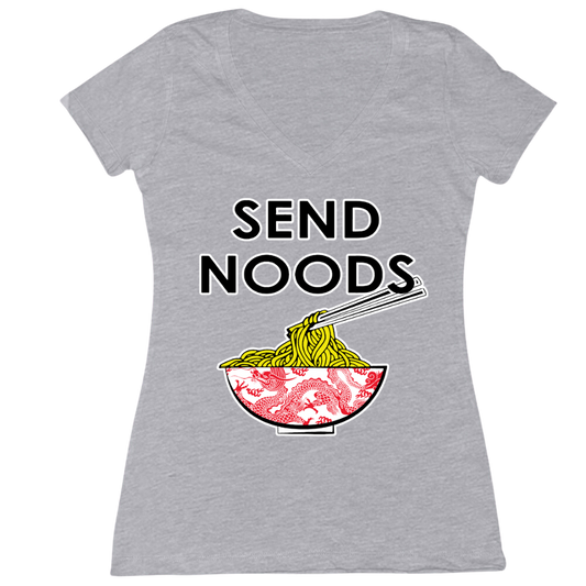 Send Noods Ladies V-Neck Tee